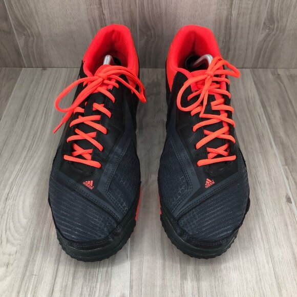 Adidas Indoor Turf Soccer Shoes Mens 12 Freefootball X-ite Black Lace Up Cleats main image 8